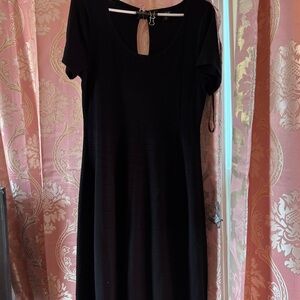 Torrid Black Midi Sweater Dress